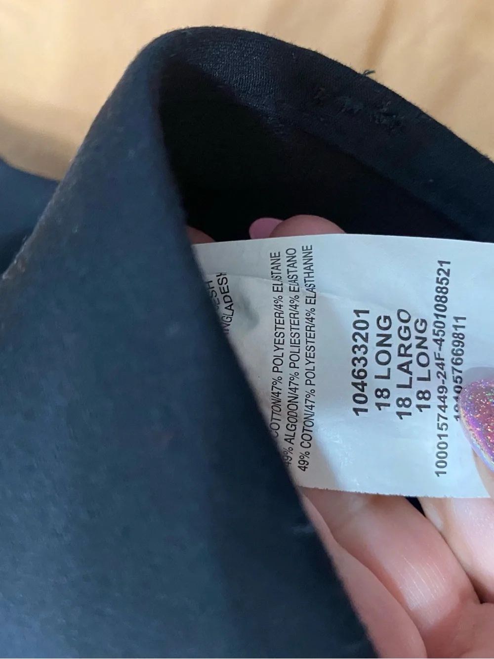 Women's Black Trouser Dress Pants